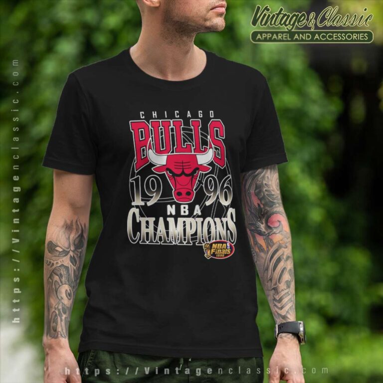 Chicago Bulls 1996 Champions Nba Basketball T Shirt Chicago Bulls 1996 Champions Nba Basketball T Shirt