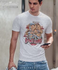 Chicago Bulls Bang Gang Caricature T Shirt