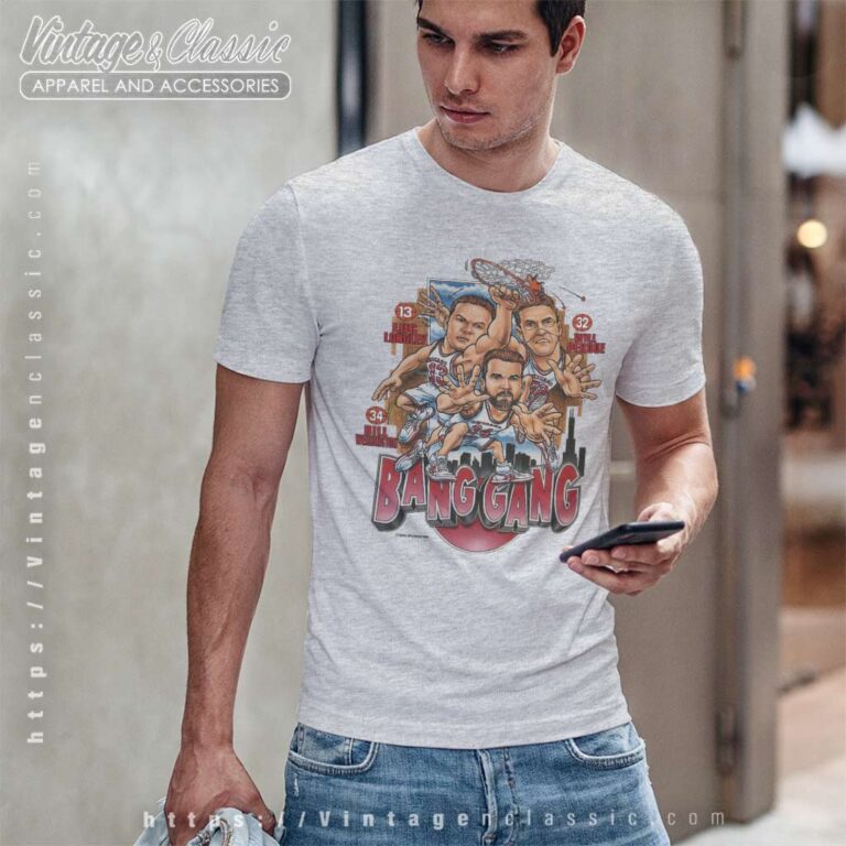 Chicago Bulls Bang Gang Caricature T Shirt Chicago Bulls Bang Gang Caricature T Shirt