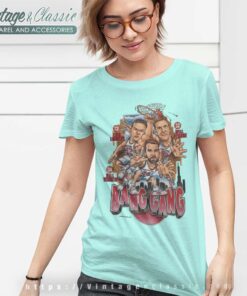 Chicago Bulls Bang Gang Caricature Women TShirt