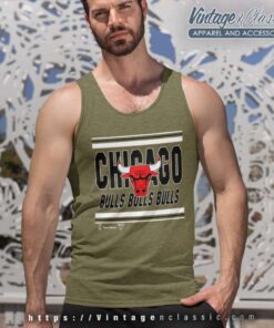 Chicago Bulls Basketball Big Logo Tank Top Racerback