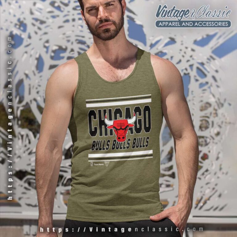 Chicago Bulls Basketball Big Logo Tank Top Racerback Chicago Bulls Basketball Big Logo Tank Top Racerback