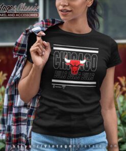 Chicago Bulls Basketball Big Logo Women TShirt