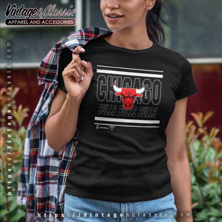 Chicago Bulls Basketball Big Logo Women TShirt Chicago Bulls Basketball Big Logo Women TShirt