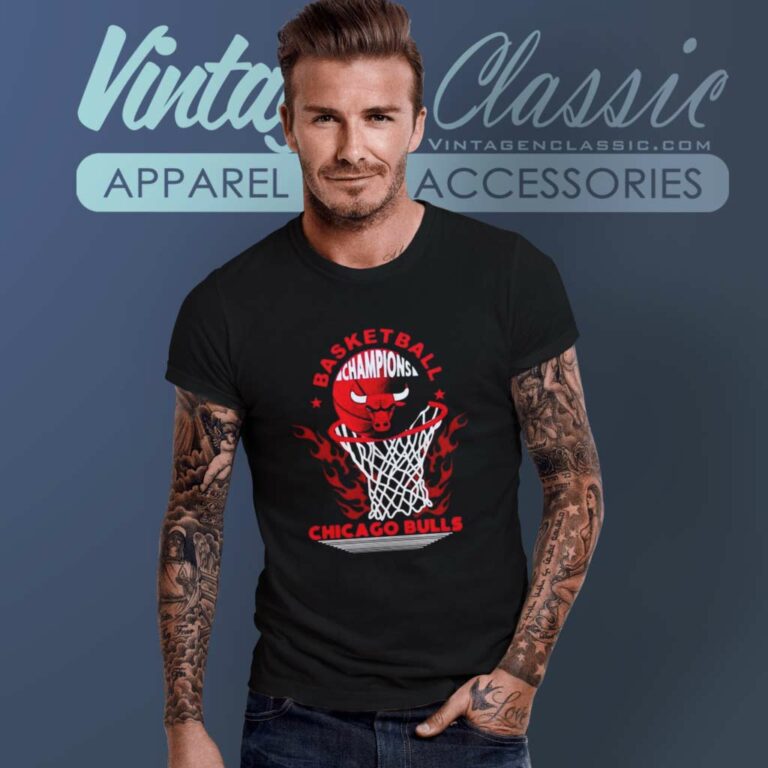 Chicago Bulls Basketball Champions Fire Logo 2023 T Shirt Chicago Bulls Basketball Champions Fire Logo 2023 T Shirt
