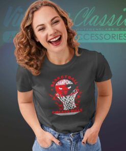 Chicago Bulls Basketball Champions Fire Logo 2023 Women TShirt