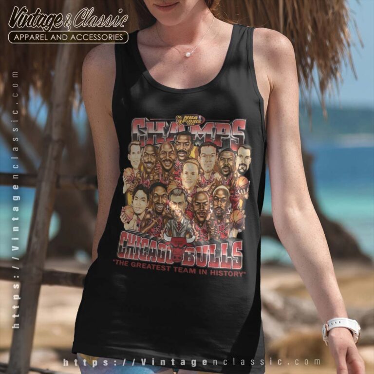 Chicago Bulls Champions Caricature Shirt Chicago Bulls Champions Caricature Shirt
