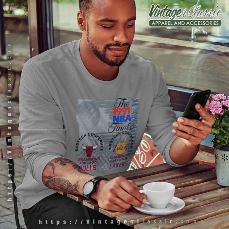 Chicago Bulls Los Angeles Lakers 1991 Nba Finals Sweatshirt Chicago Bulls Los Angeles Lakers 1991 Nba Finals Sweatshirt