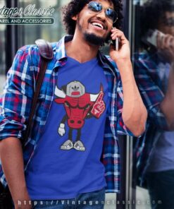 Chicago Bulls Real Fan V Neck TShirt