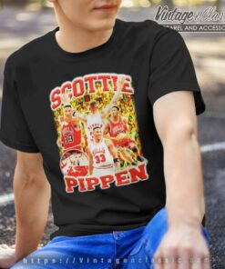 Chicago Bulls Scottie Pippen Basketball 2023 T Shirt