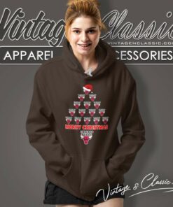 Chicago Bulls Ugly Christmas Tree Hoodie