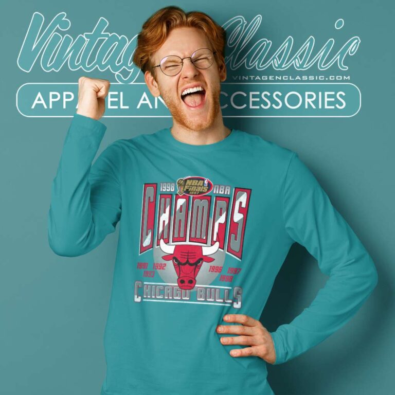 Chicago Bulls Vintage Winner Takes All Long Sleeve Tee Chicago Bulls Vintage Winner Takes All Long Sleeve Tee