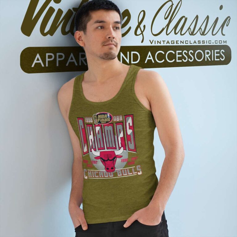 Chicago Bulls Vintage Winner Takes All Tank Top Racerback Chicago Bulls Vintage Winner Takes All Tank Top Racerback