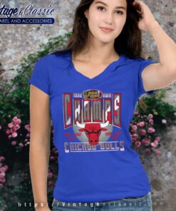 Chicago Bulls Vintage Winner Takes All V Neck TShirt