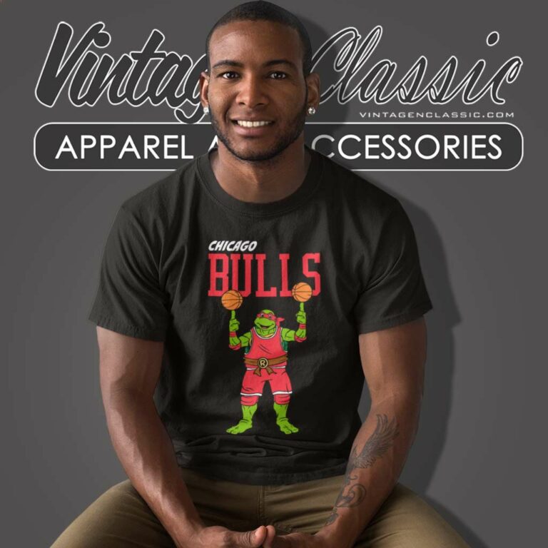 Chicago Bulls X Teenage Mutant Ninja Turtles T Shirt Chicago Bulls X Teenage Mutant Ninja Turtles T Shirt