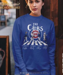 Chicago Cubs Abbey Road Signatures Sweatshirt