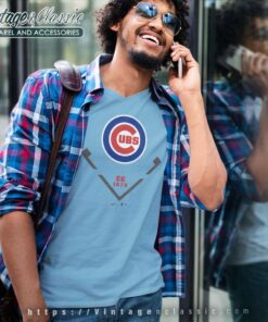 Chicago Cubs Cc 1876 V Neck TShirt