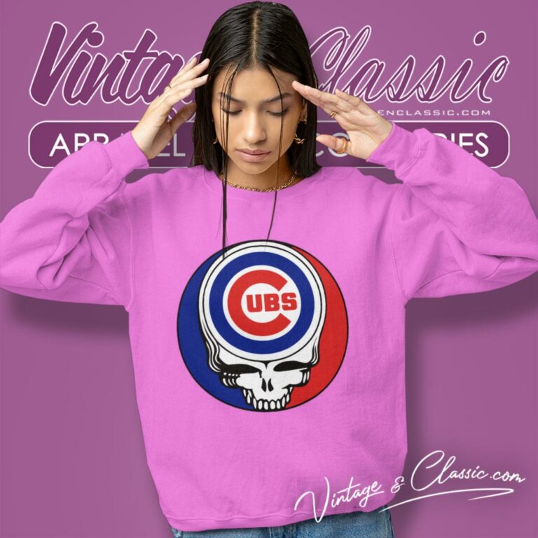 Chicago Cubs Grateful Dead Steal Your Face Sweatshirt Chicago Cubs Grateful Dead Steal Your Face Sweatshirt
