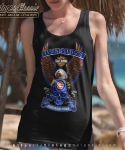 Chicago Cubs Harley Davidson Tank Top
