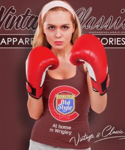 Chicago Cubs Heilemans Old Style Beer Wrigley Tank Top Racerback