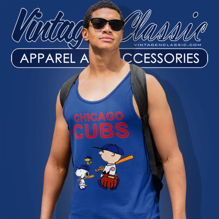 Chicago Cubs Lets Play Football Together Snoopy Charlie Brown Tank Top Racerback Chicago Cubs Lets Play Football Together Snoopy Charlie Brown Tank Top Racerback