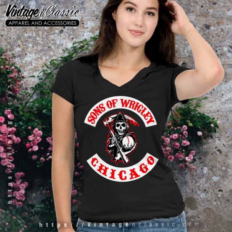 Chicago Cubs Sons Of Wrigley V Neck Chicago Cubs Sons Of Wrigley V Neck