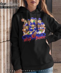 Chicago Cubs Wild Bunch Caricature Black