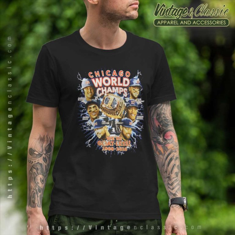 Chicago Cubs World Champs 1908 2016 T Shirt Chicago Cubs World Champs 1908 2016 T Shirt
