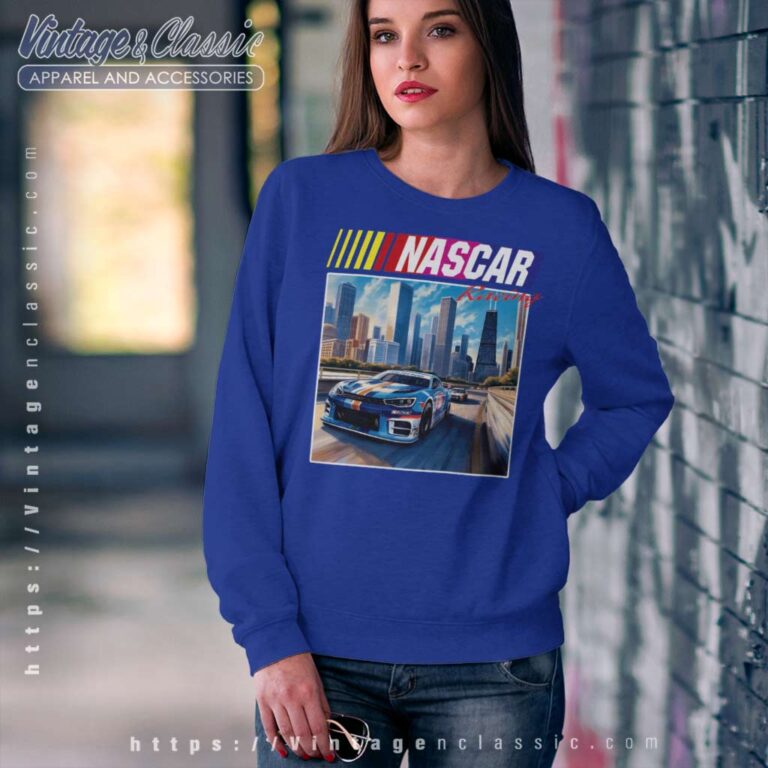 Chicago Nascar Racing Grant Park Skyline Sweatshirt Chicago Nascar Racing Grant Park Skyline Sweatshirt