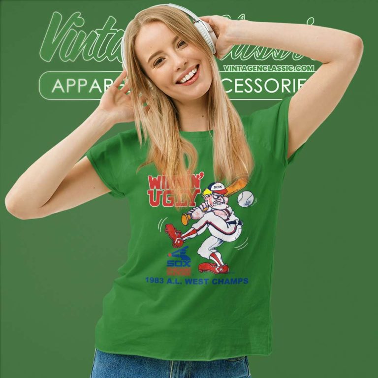 Chicago White Sox 1983 Al West Champ Women TShirt Chicago White Sox 1983 Al West Champ Women TShirt