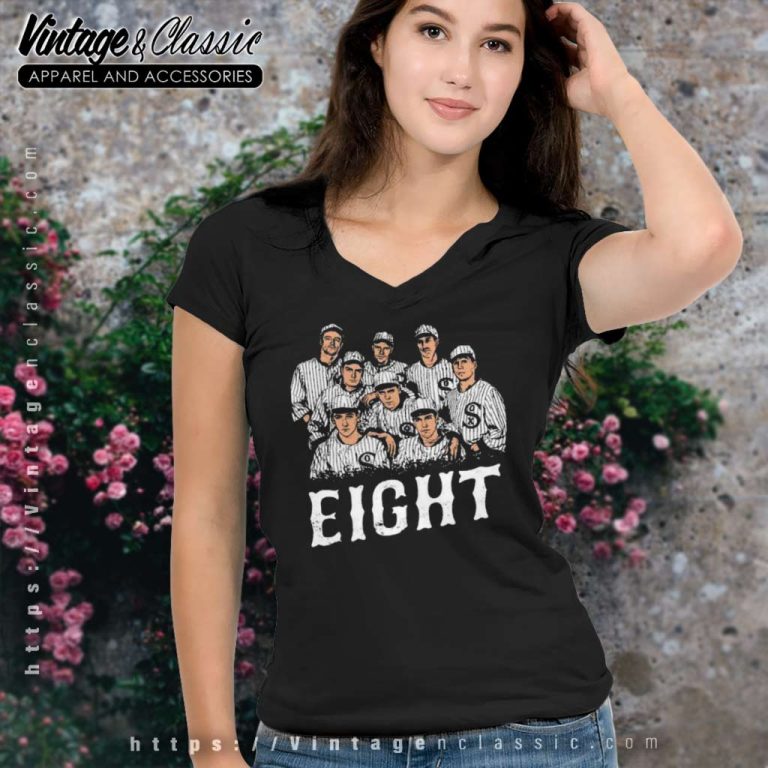 Chicago White Sox Eight Men Out V Neck TShirt Chicago White Sox Eight Men Out V Neck TShirt