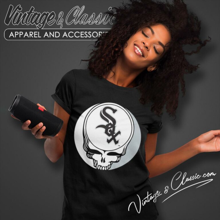 Chicago White Sox Grateful Dead Steal Your Face Women T Shirt Chicago White Sox Grateful Dead Steal Your Face Women T Shirt