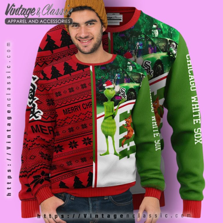 Chicago White Sox Grinch Ugly Christmas Sweater Ugly Sweater Chicago White Sox Grinch Ugly Christmas Sweater Ugly Sweater