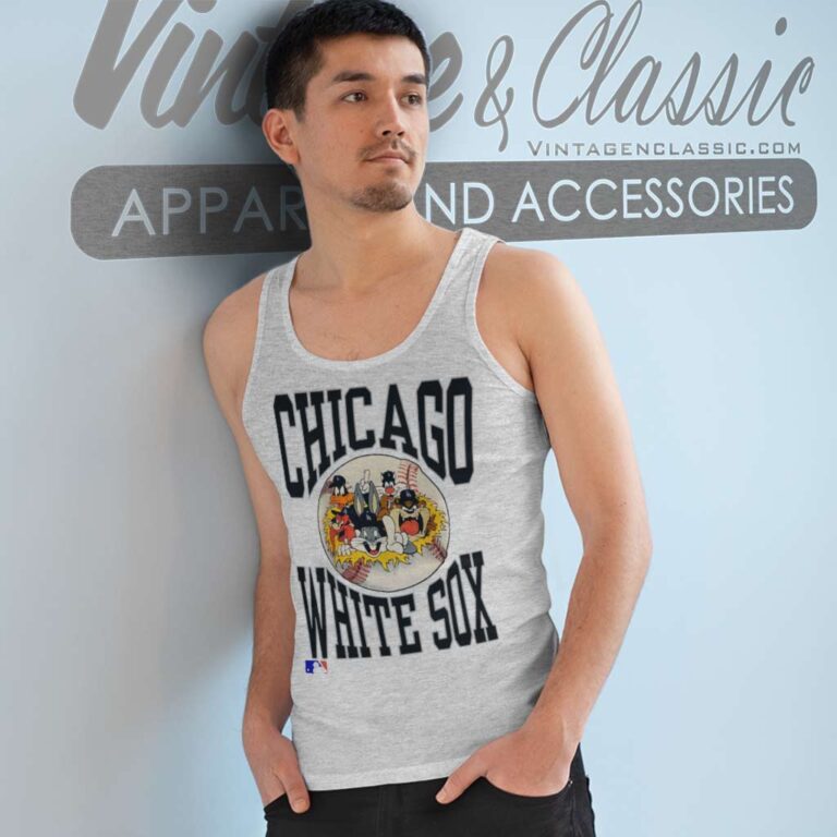 Chicago White Sox Looney Tunes Tank Top Racerback Chicago White Sox Looney Tunes Tank Top Racerback