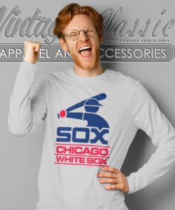 Chicago White Sox Primary Logo Long Sleeve Tee