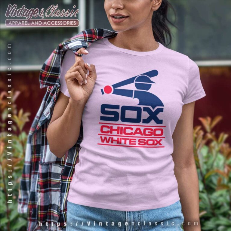 Chicago White Sox Primary Logo Women TShirt Chicago White Sox Primary Logo Women TShirt