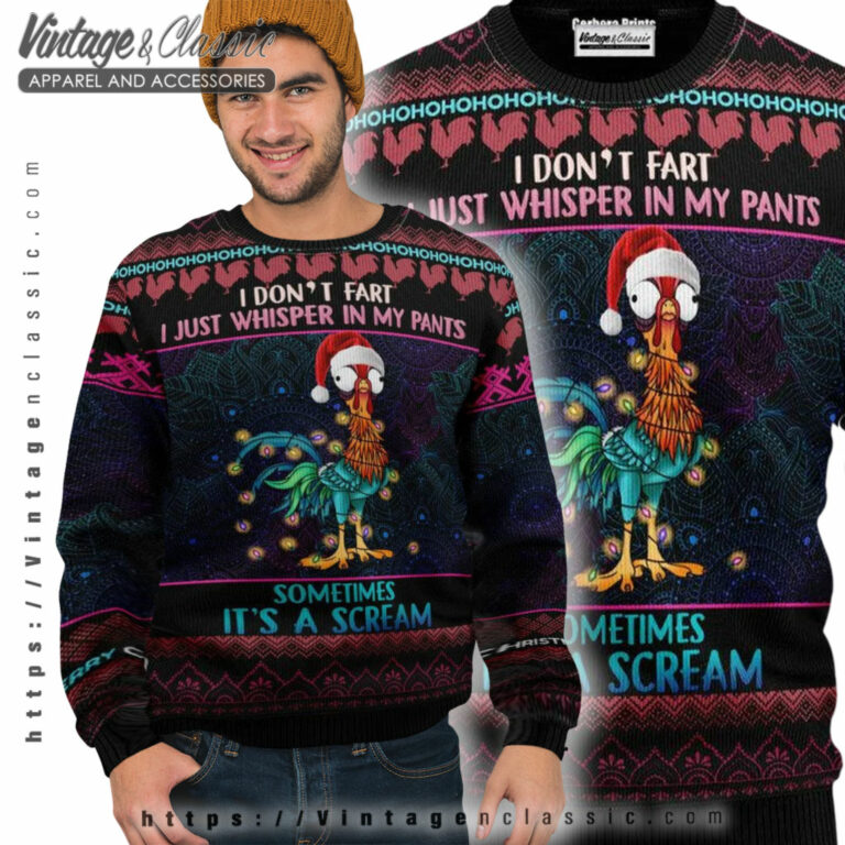 Chicken Funny Christmas Ugly Sweater Ugly Sweater Chicken Funny Christmas Ugly Sweater Ugly Sweater