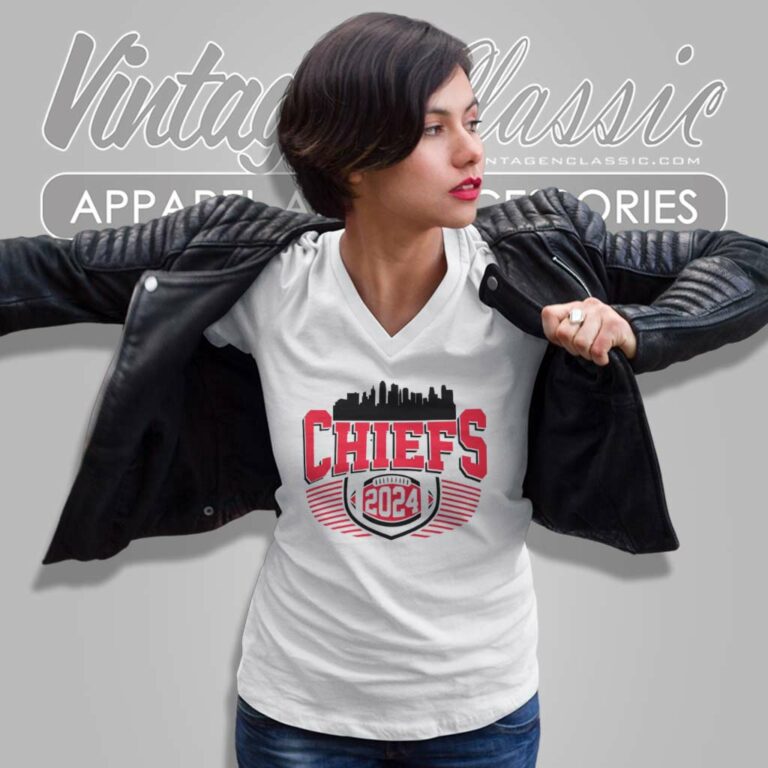 Chief 2024 Skyline Football Team V Neck TShirt Chief 2024 Skyline Football Team V Neck TShirt