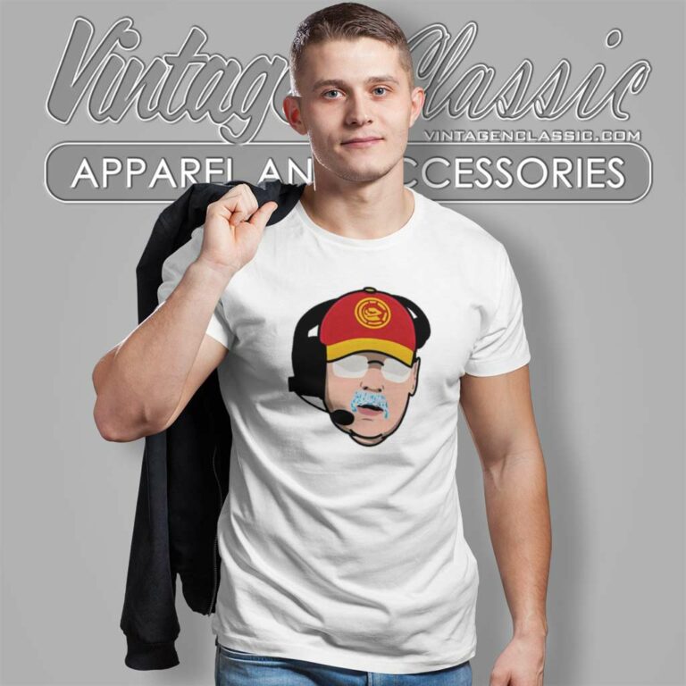 Chiefs Andy Reid Frozen Mustache T Shirt Chiefs Andy Reid Frozen Mustache T Shirt