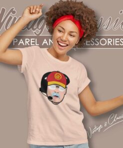 Chiefs Andy Reid Frozen Mustache Women TShirt
