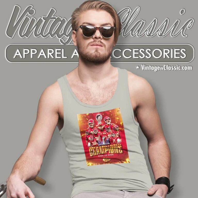 Chiefs Back To Back Shirt Super Bowl Lviii Tank Top Racerback Chiefs Back To Back Shirt Super Bowl Lviii Tank Top Racerback
