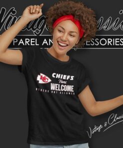 Chiefs Fans Welcome Others Not Allowed Women TShirt