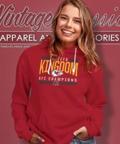 Chiefs Kingdom 2023 Afc Champions Hoodie
