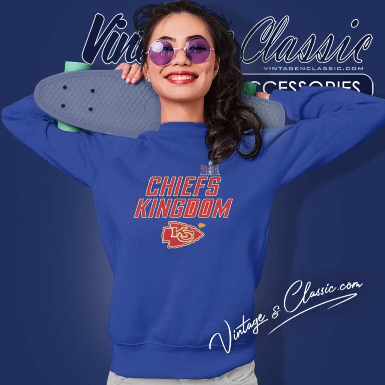 Chiefs Kingdom Logo Super Bowl Lviii Sweatshirt Chiefs Kingdom Logo Super Bowl Lviii Sweatshirt