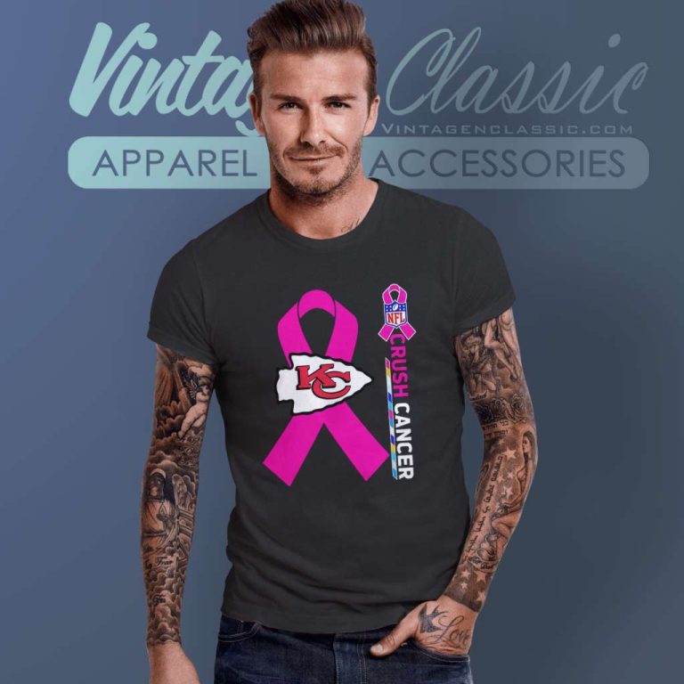 Chiefs Nfl Crush Cancer 2023 T Shirt Chiefs Nfl Crush Cancer 2023 T Shirt