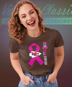 Chiefs Nfl Crush Cancer 2023 Women TShirt
