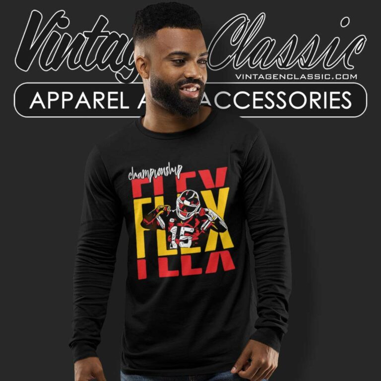 Chiefs Patrick Mahomes Championship Flex Long Sleeve Tee Chiefs Patrick Mahomes Championship Flex Long Sleeve Tee
