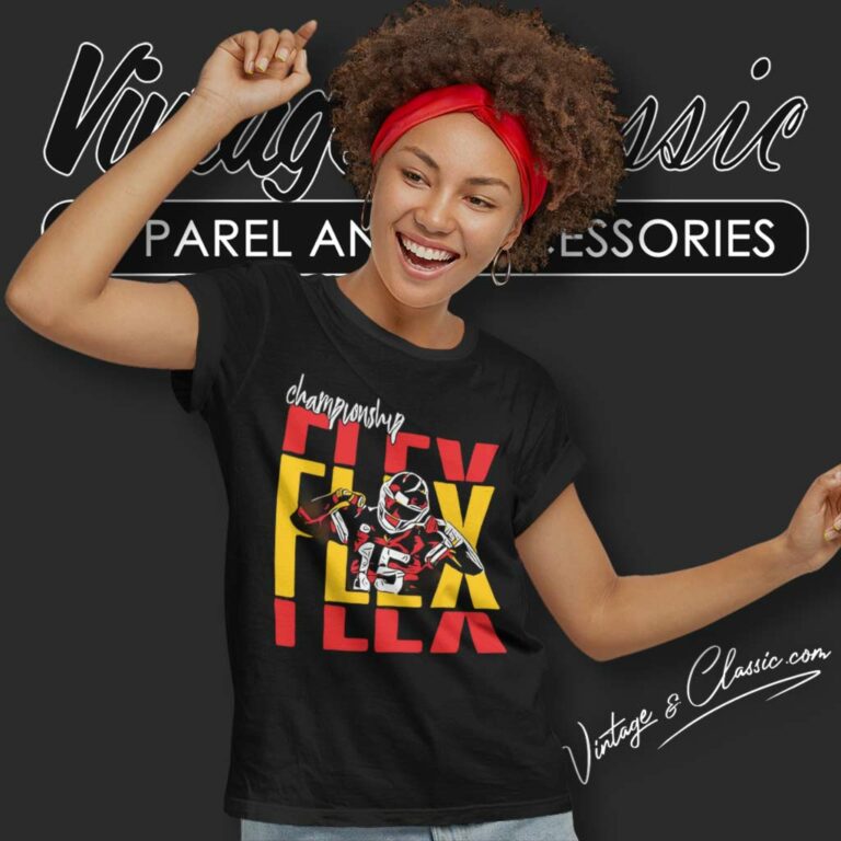 Chiefs Patrick Mahomes Championship Flex Women TShirt Chiefs Patrick Mahomes Championship Flex Women TShirt