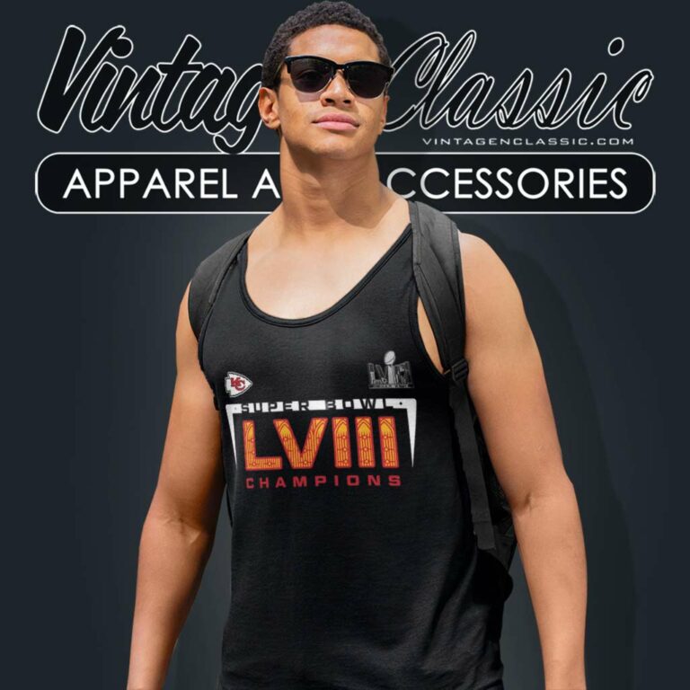 Chiefs Super Bowl Lviii Champions 2024 Tank Top Racerback Chiefs Super Bowl Lviii Champions 2024 Tank Top Racerback