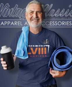 Chiefs Super Bowl Lviii Champions 2024 V Neck TShirt